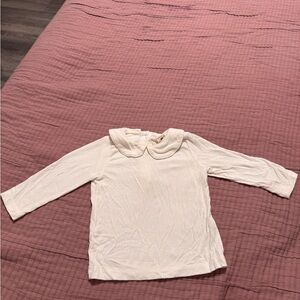 Kate Quinn Ivory Long Sleeve Kids Tee